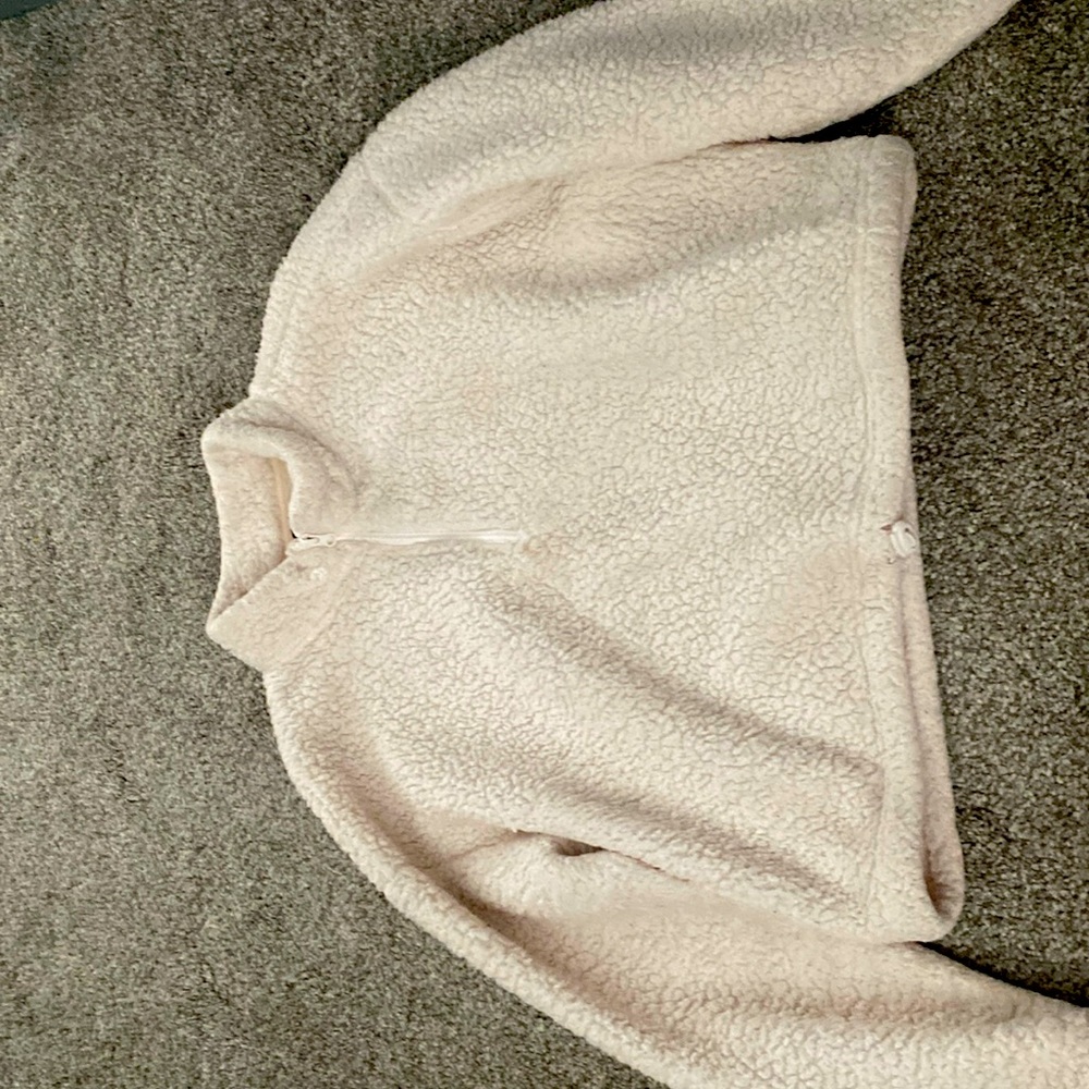 A fluffy sweater